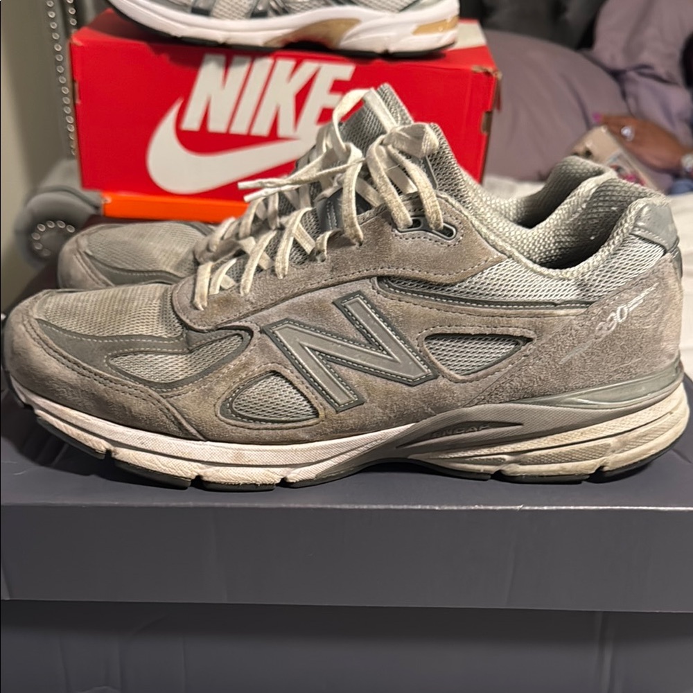 New Balance Men's Gray Running Shoes